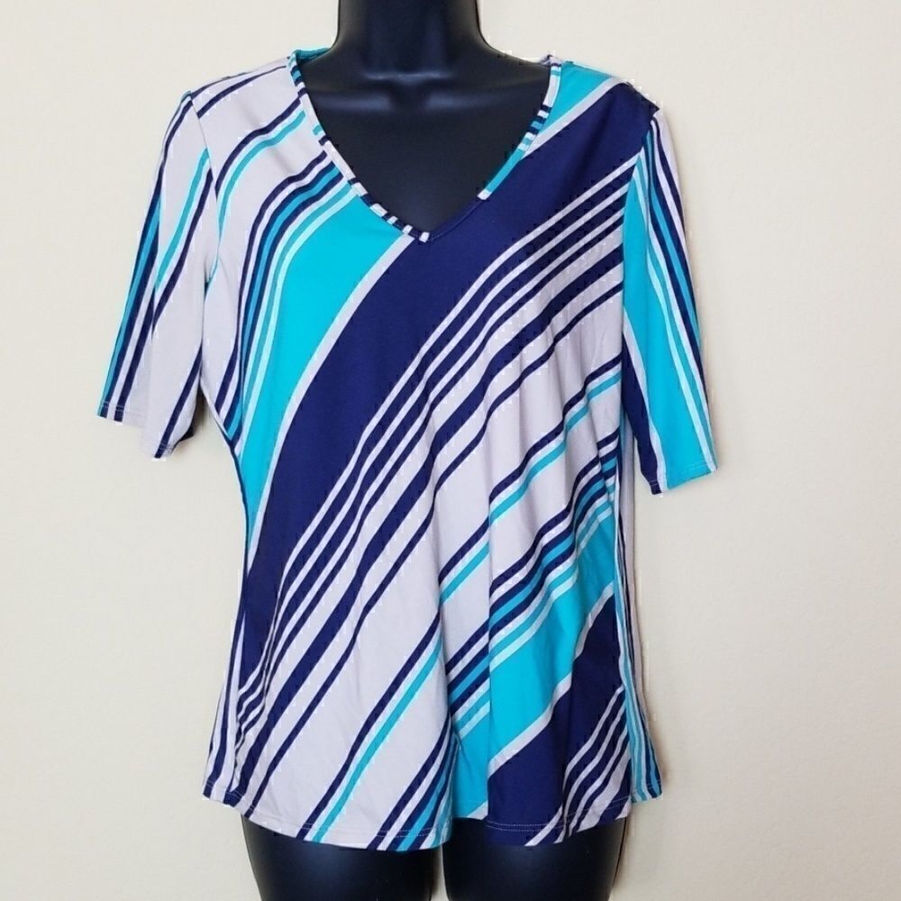 Pierre Cardin Striped Blouse 